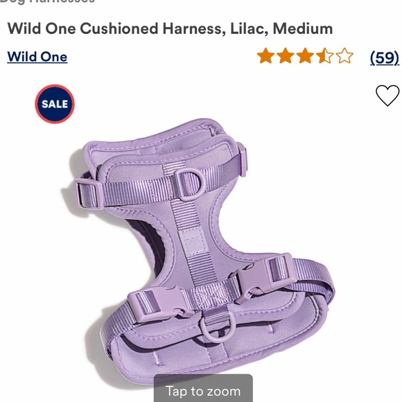 Wild One Other - Purple Dog Harness